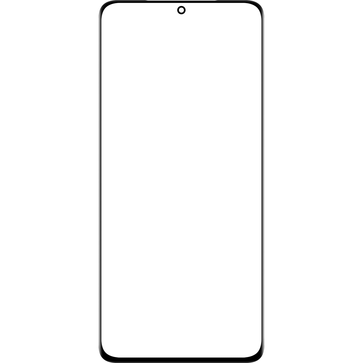 Γυαλί Οθόνης + Κόλλα Άκρων / OCA Forward Guard για Samsung Galaxy S21 Ultra 5G G998, Μαύρο