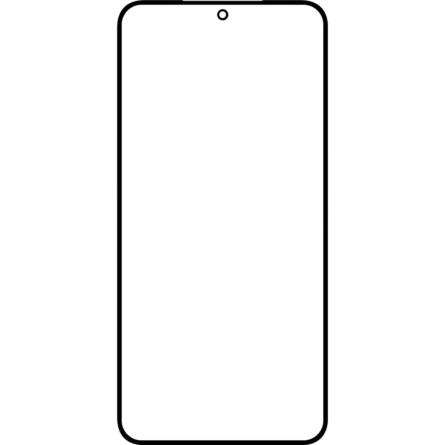 Γυαλί Οθόνης + OCA Forward Shield για Samsung Galaxy S23+ S916, Μαύρο