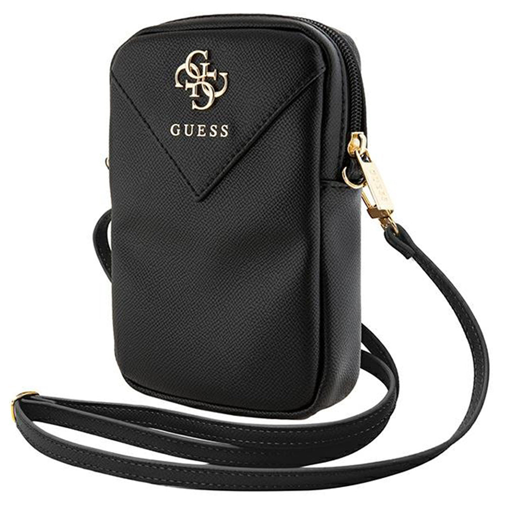 Universal Phone Bag, Guess, Triangle 4G, Black
