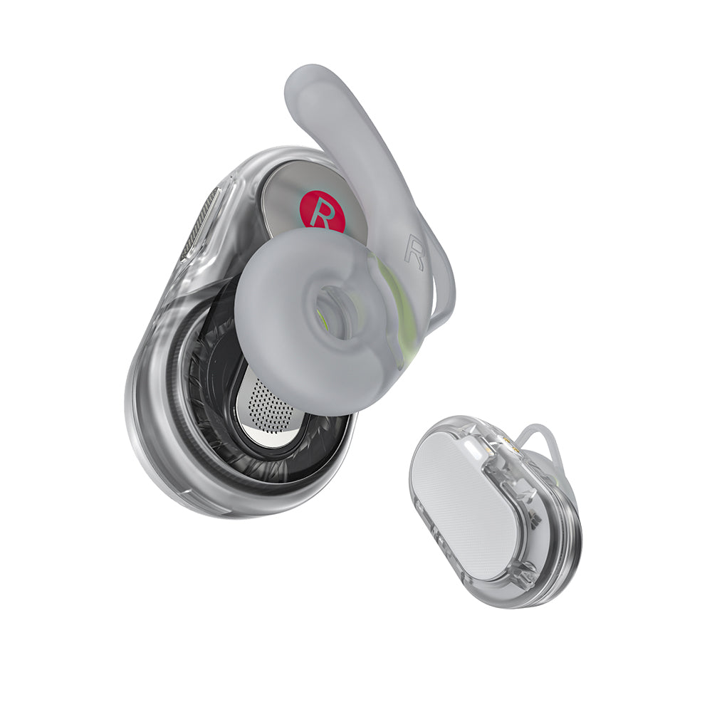 Handsfree Bluetooth Acefast Acefit Neo, TWS, Λευκό
