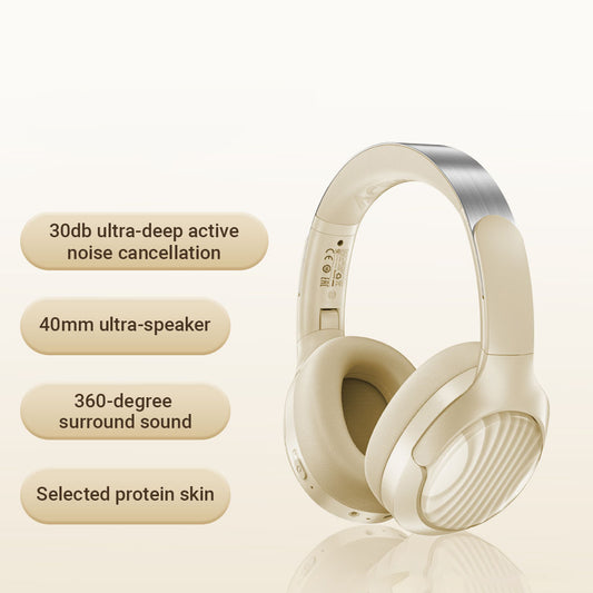 Handsfree Bluetooth Acefast H5, A2DP, ANC, Λευκό