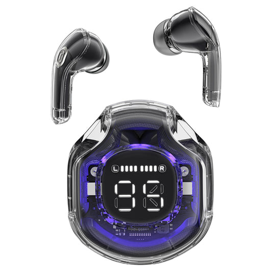 Handsfree Bluetooth Acefast T8, TWS, Μαύρο