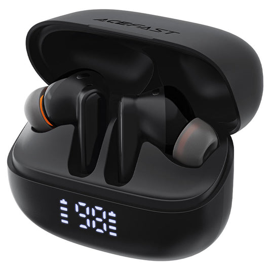 Handsfree Bluetooth Acefast W1, TWS, Μαύρο
