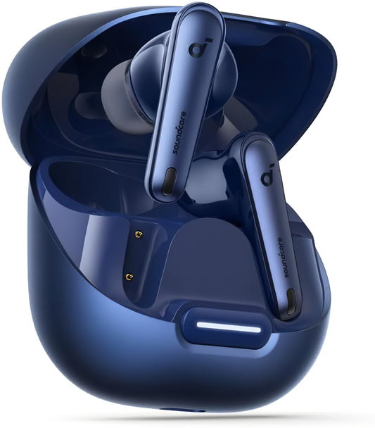 Bluetooth handsfree Anker SoundCore Liberty 4 NC, TWS, ANC, MultiPoint, μπλε A3947G31