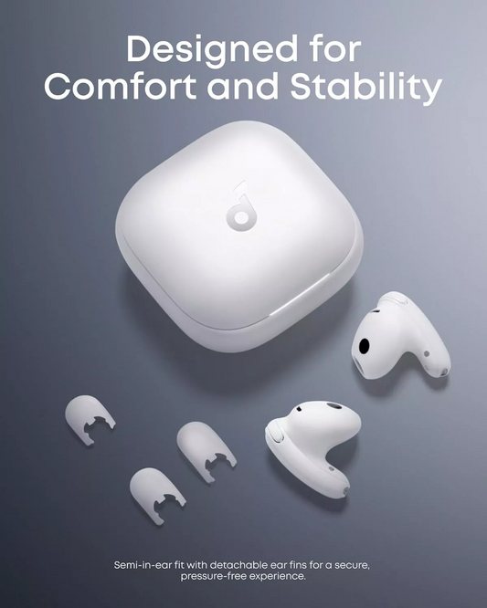 Ασύρματα ακουστικά Bluetooth Anker Soundcore Liberty Buds, TWS, ANC, Λευκό D1200G21