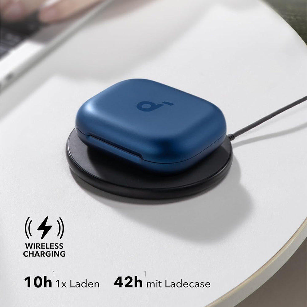 Handsfree Bluetooth Anker SoundCore AeroFit 2, TWS, Μπλε A3874G31