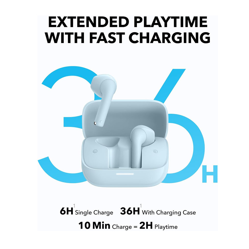 Handsfree Bluetooth Anker SoundCore K20i, TWS, Μπλε A3994G31