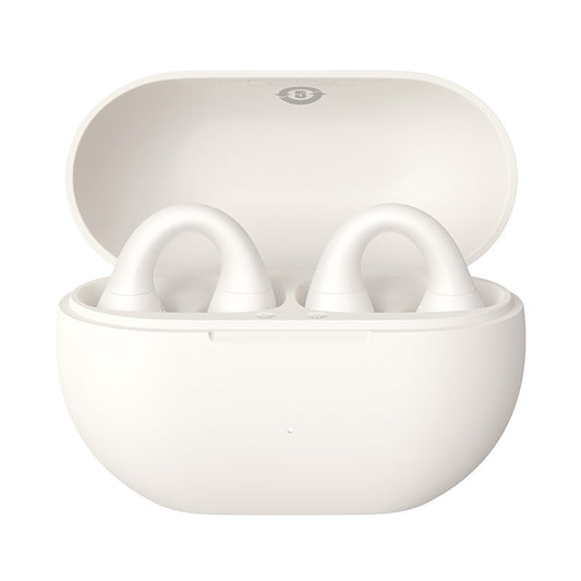 Handsfree Bluetooth Baseus Bass 15 Clip, TWS, Λευκό A00079500223-00
