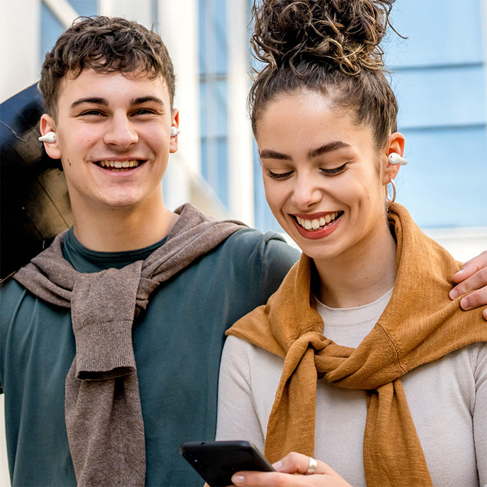 Handsfree Bluetooth Baseus Bass 15 Clip, TWS, Λευκό A00079500223-00