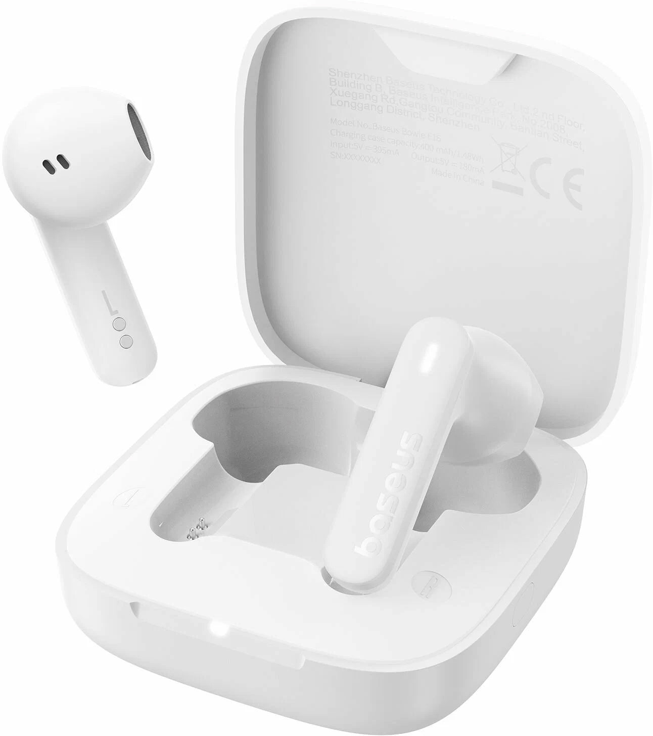 Βάση Bluetooth Bluetooth Handsfree Bowie E16, TWS, Λευκό A00061900223-00