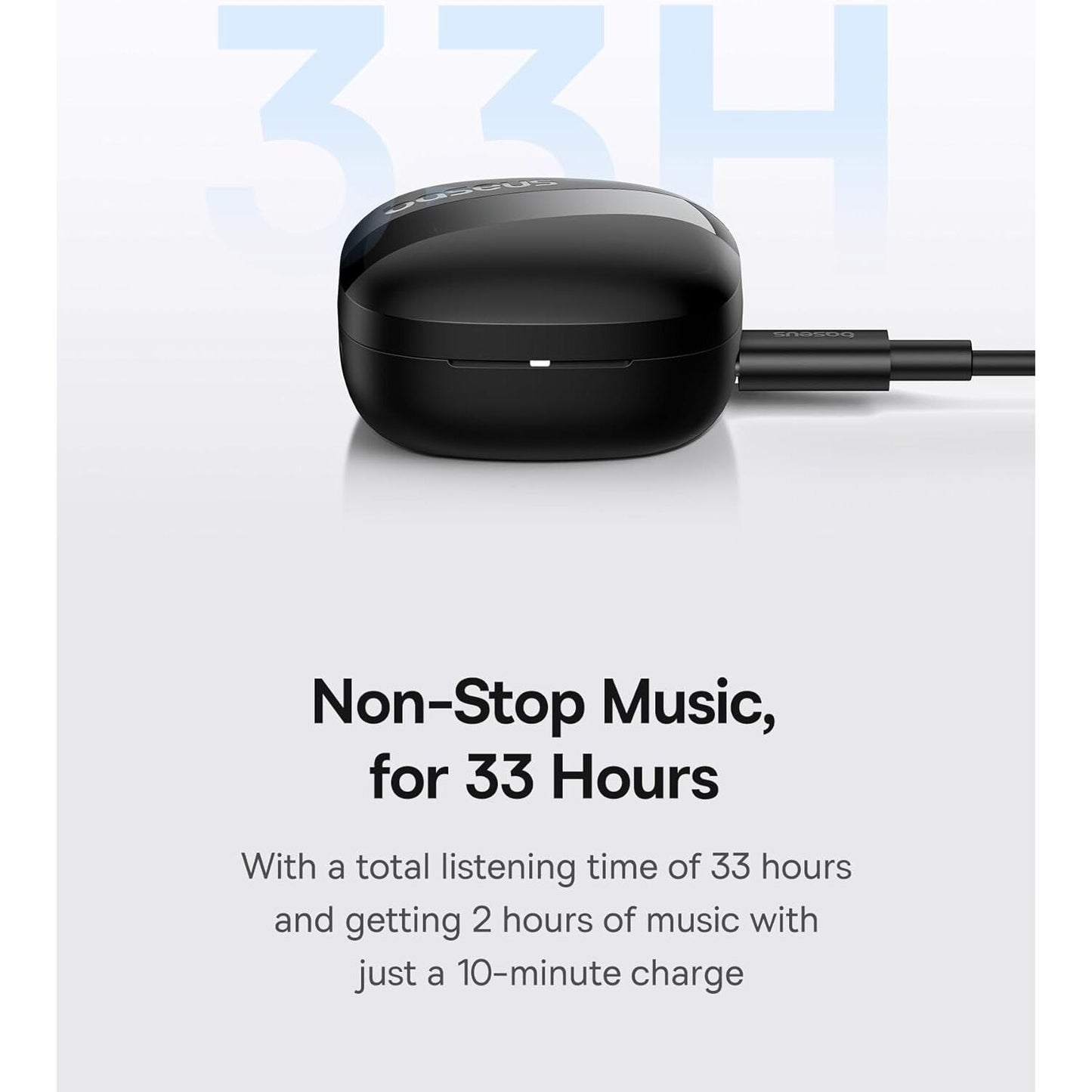 Handsfree Bluetooth Baseus Bowie E20, TWS, Μαύρο A00069700113-00