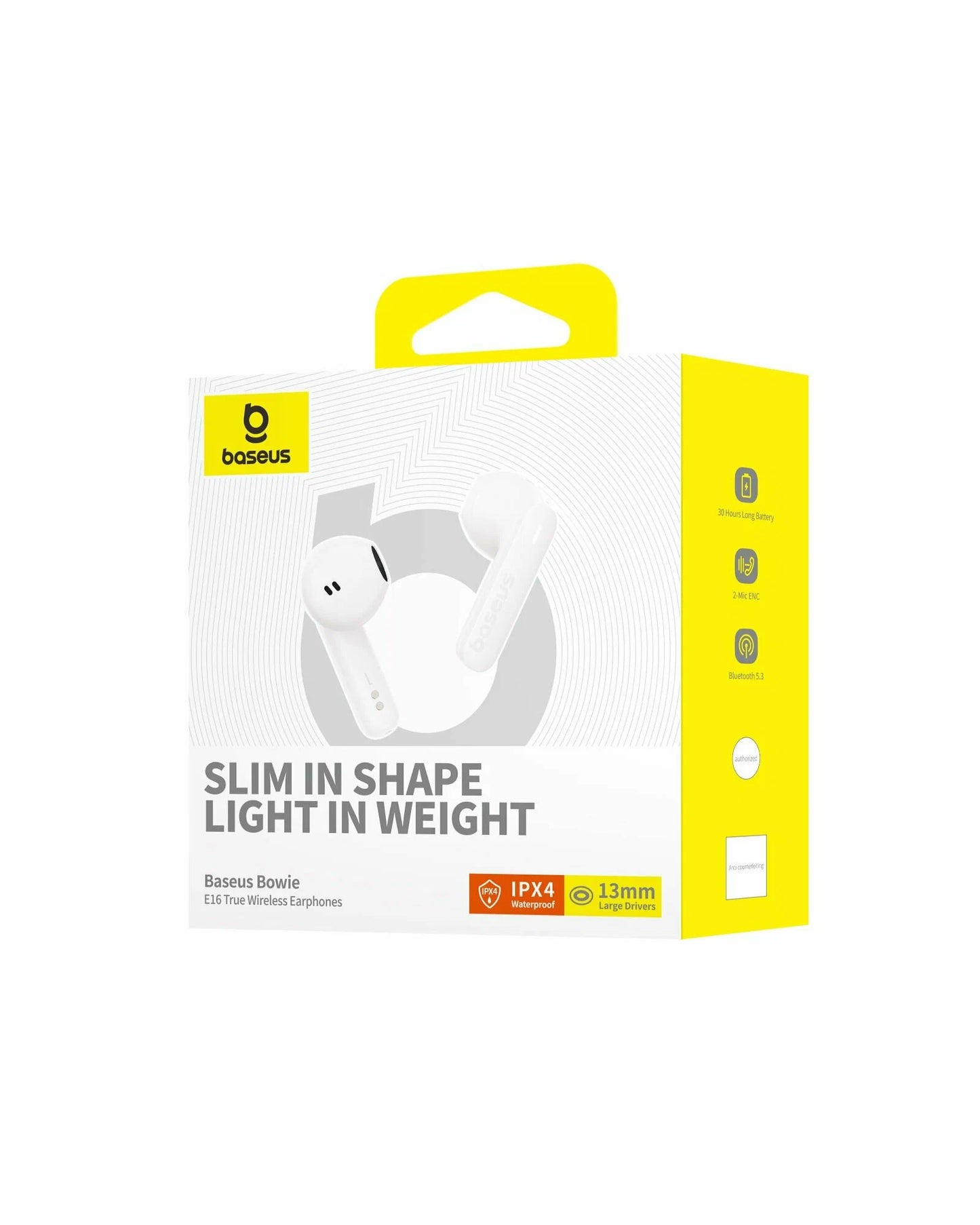 Βάση Bluetooth Bluetooth Handsfree Bowie E16, TWS, Λευκό A00061900223-00