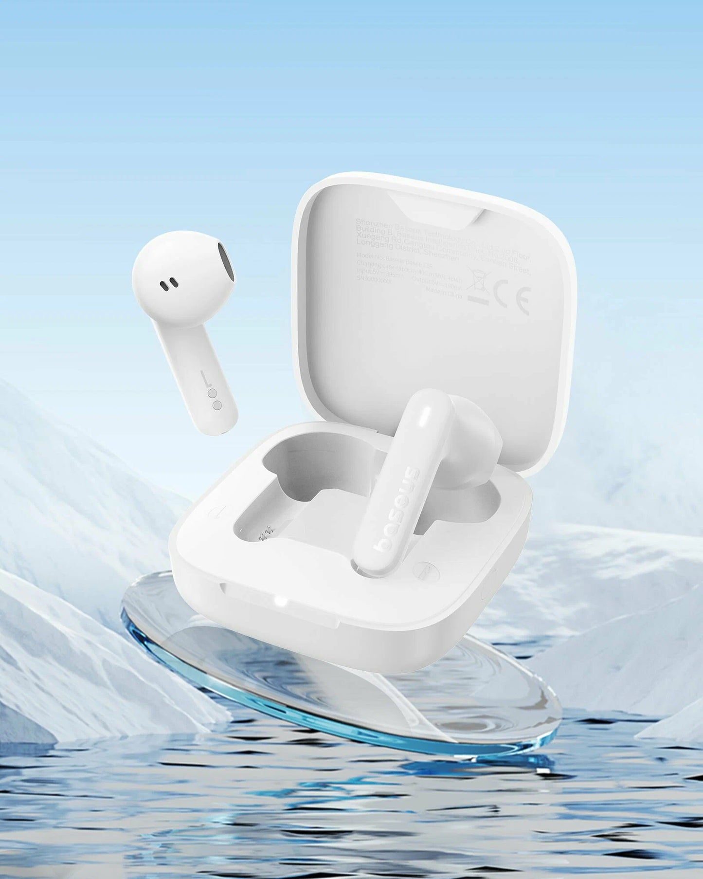 Βάση Bluetooth Bluetooth Handsfree Bowie E16, TWS, Λευκό A00061900223-00