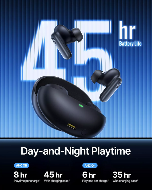 Handsfree Bluetooth Baseus Inspire XP1 Sound by Bose, TWS, ANC, Μαύρο A0010902