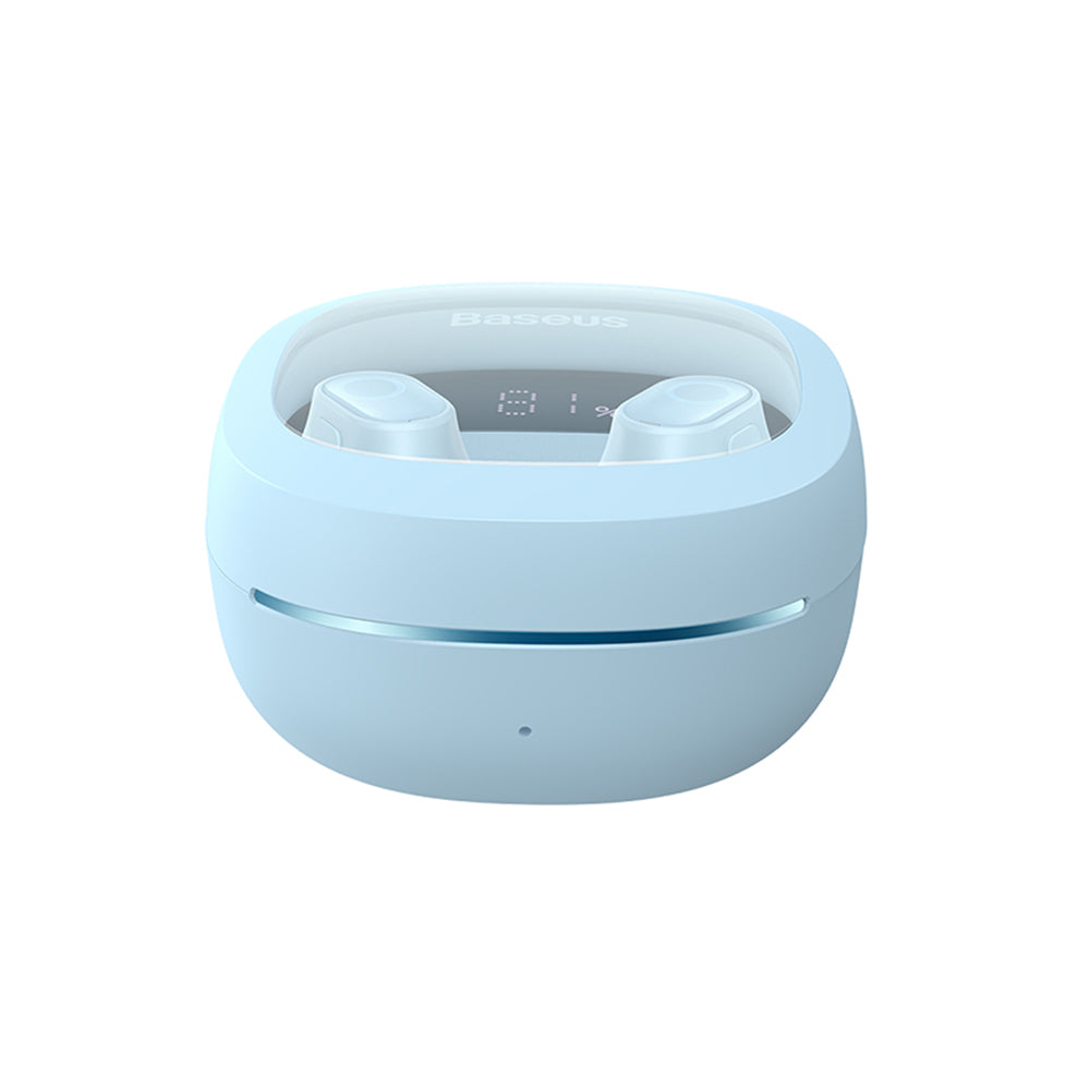 Handsfree Bluetooth Baseus WM02+, TWS, Μπλε NGTW370303