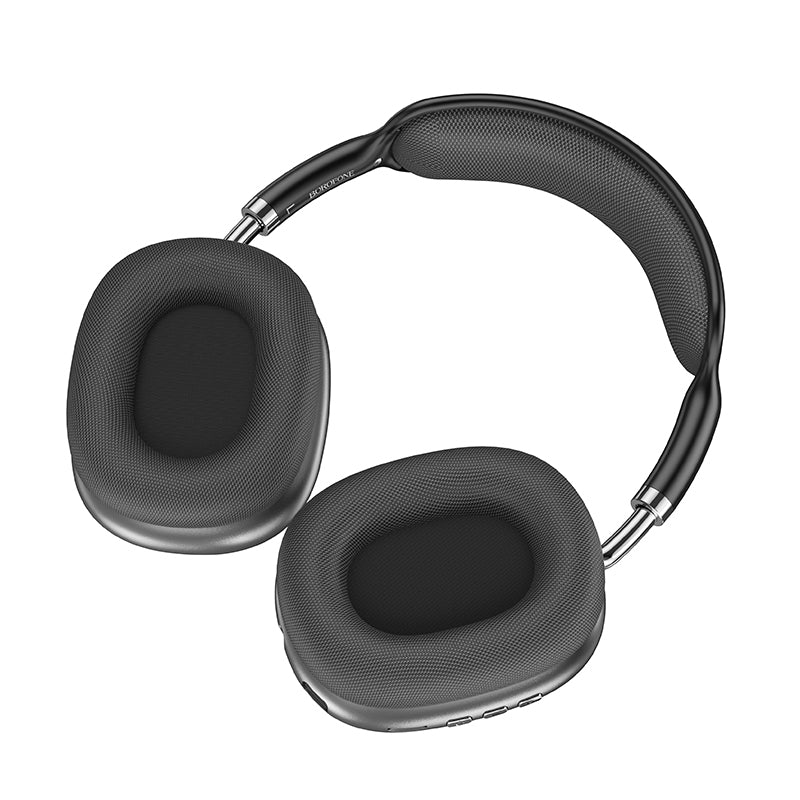Handsfree Bluetooth Borofone BO22 Elegant, A2DP, Γκρι