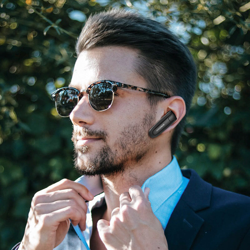 Ασύρματο Handsfree Bluetooth Borofone Encourage BC21, MultiPoint, A2DP, Μαύρο