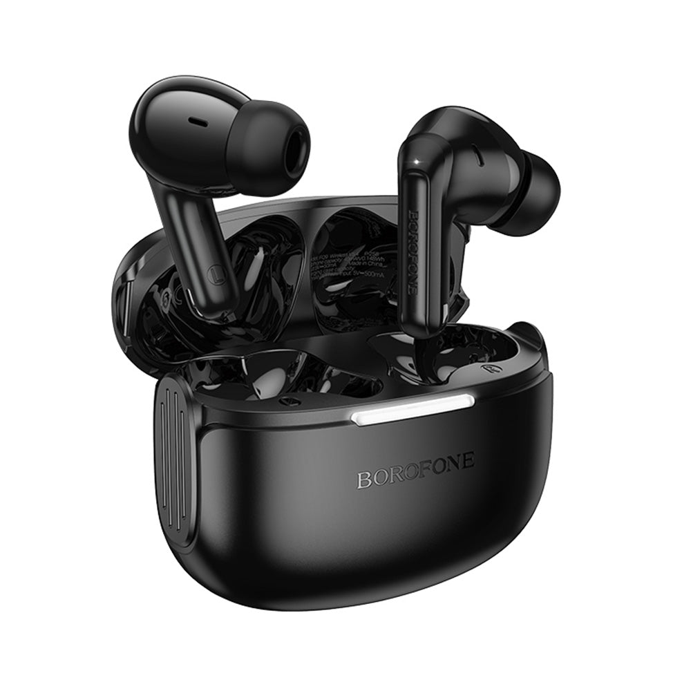 Handsfree Bluetooth Borofone FQ9 Peaceful, TWS, Μαύρο