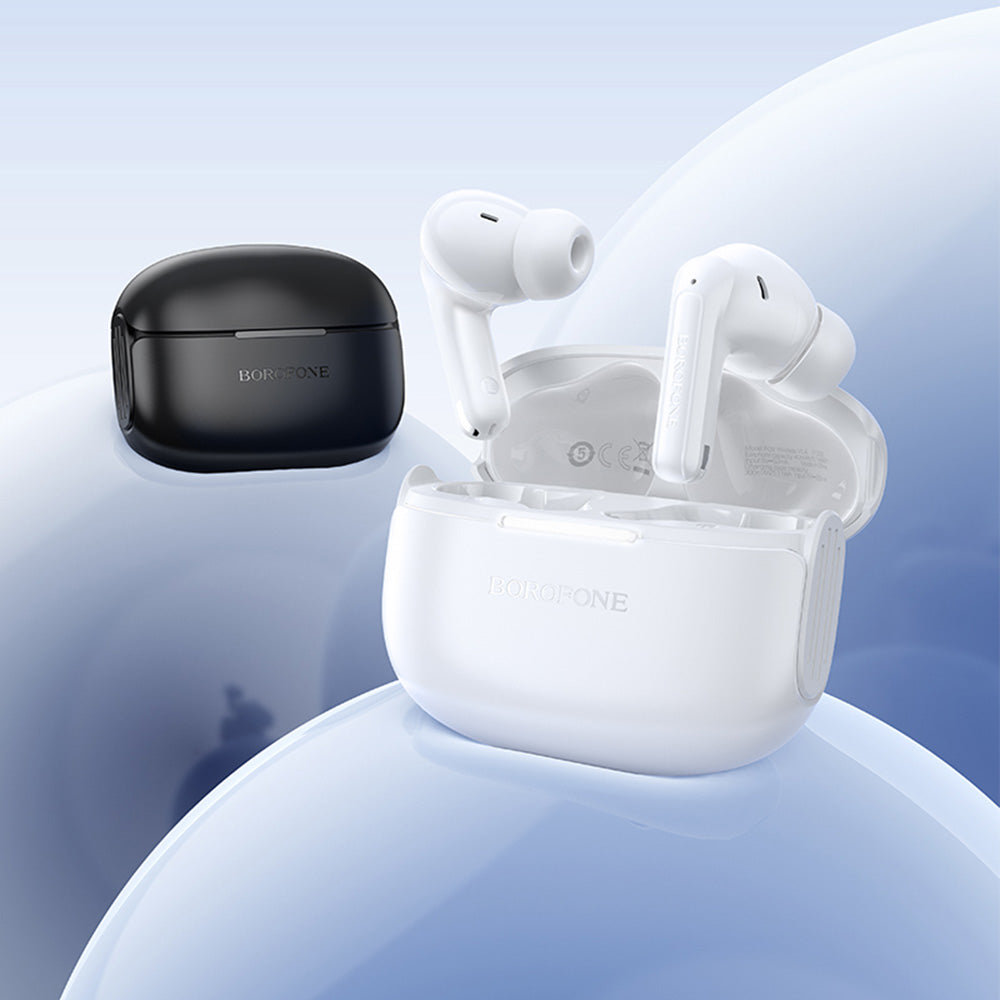 Handsfree Bluetooth Borofone FQ9 Peaceful, TWS, Μαύρο