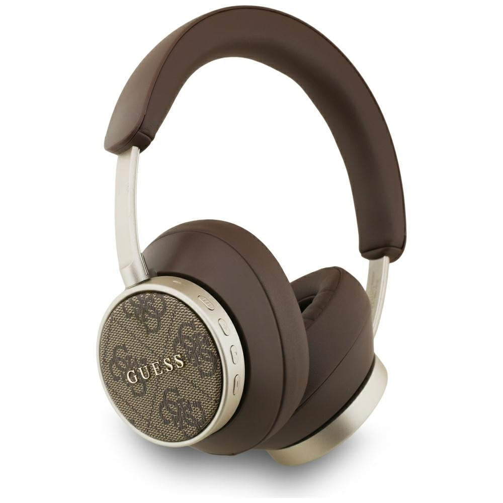 Handsfree Bluetooth Guess 4G Classic Logo, A2DP, Καφέ