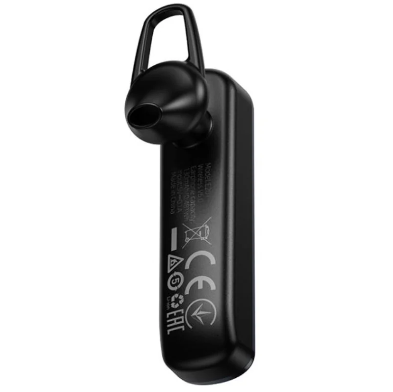Ασύρματο ακουστικό Bluetooth HOCO E201, Μαύρο