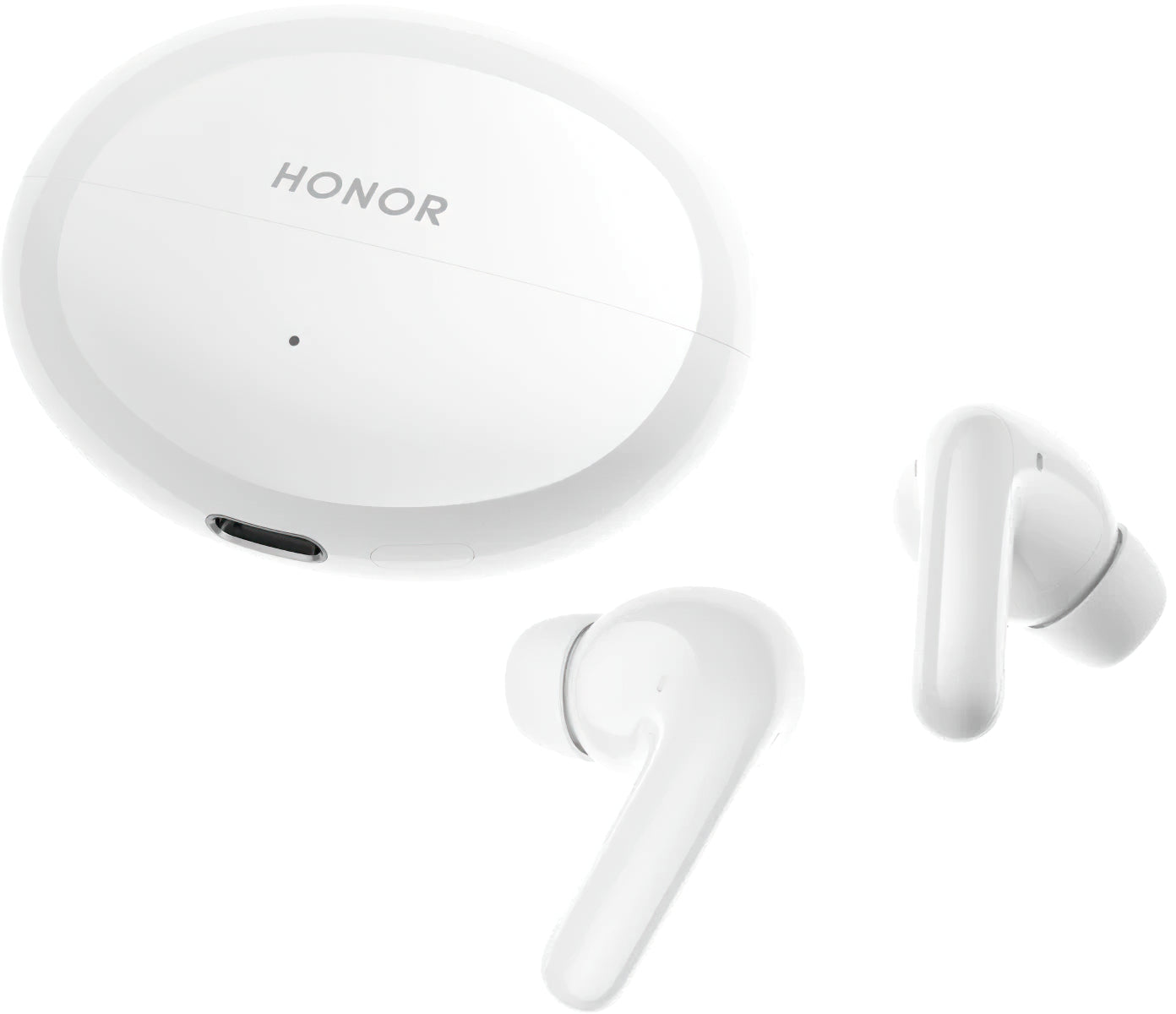 Handsfree Bluetooth Honor Choice S8, TWS, ANC, MultiPoint, Λευκό 5504ACTN