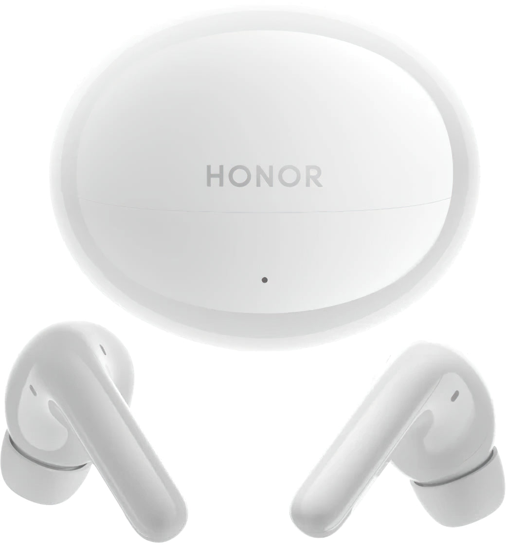 Handsfree Bluetooth Honor Choice S8, TWS, ANC, MultiPoint, Λευκό 5504ACTN