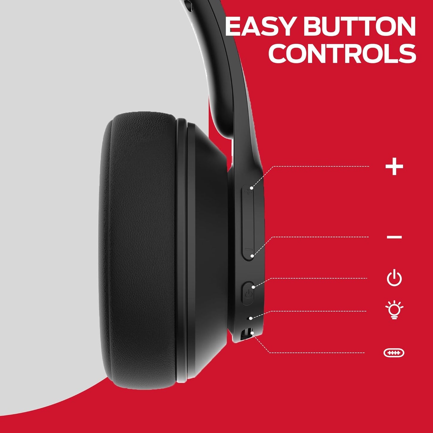 Ασύρματο ακουστικό Bluetooth Monster Mission 100, MultiPoint, A2DP, ANC, Μαύρο