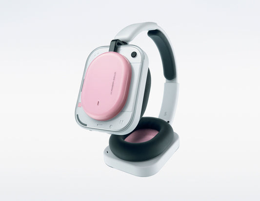 Handsfree Bluetooth Nothing Headphone (a), MultiPoint, A2DP, ANC, Ροζ
