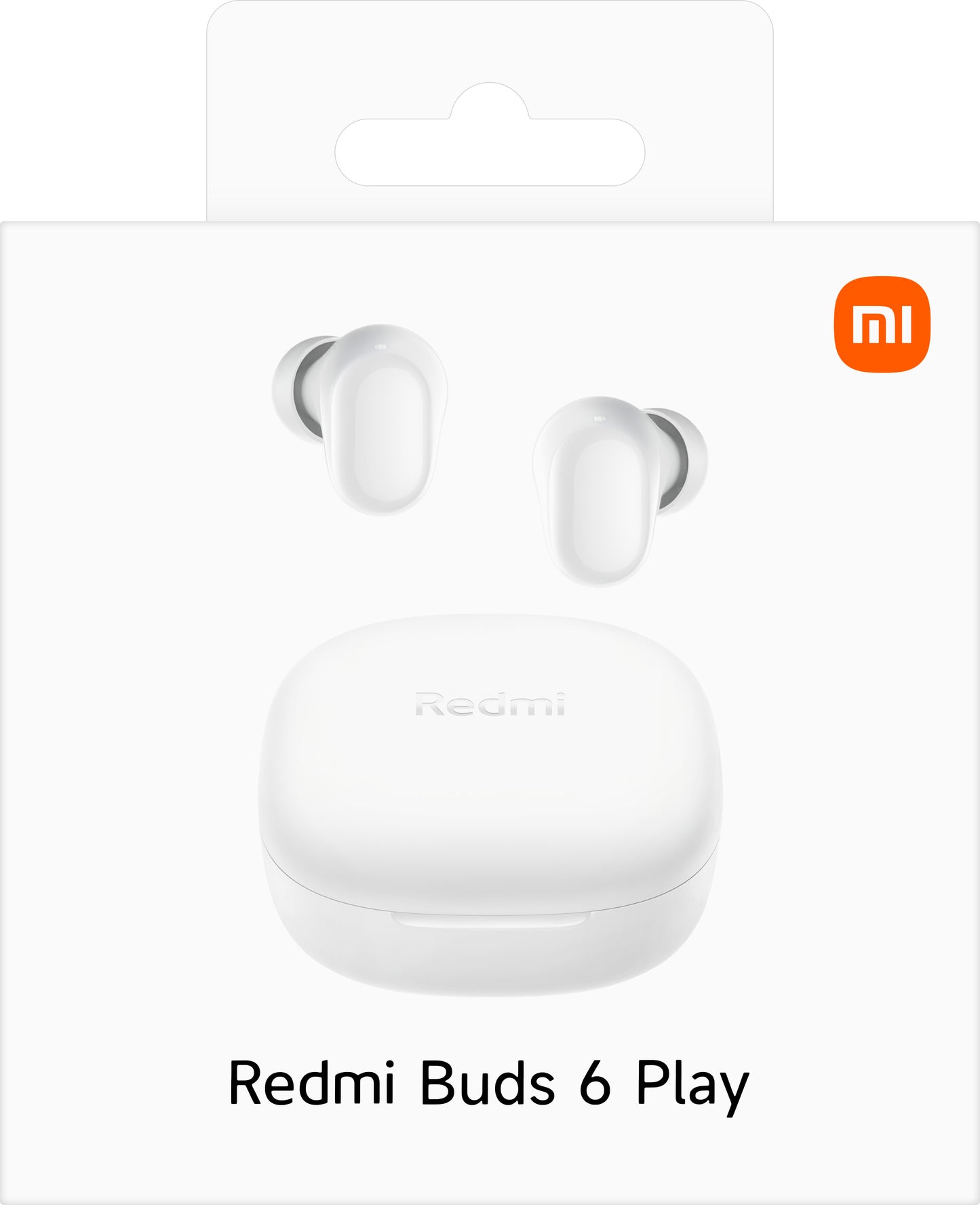 Handsfree Bluetooth Xiaomi Redmi Buds 6 Play, TWS, Λευκό BHR8773GL