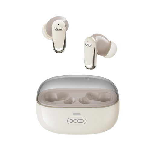 Handsfree Bluetooth XO Design G42, TWS, ANC, Μπεζ