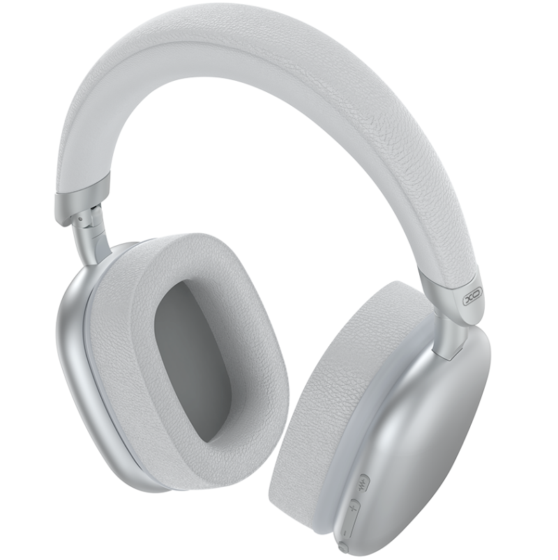 Ασύρματο ακουστικό Bluetooth XO Design BE55, A2DP, ANC, Ασημί