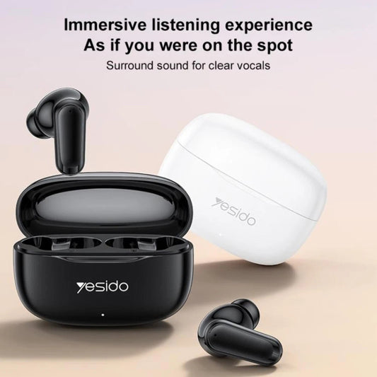 Handsfree Bluetooth Yesido TWS38, TWS, Λευκό