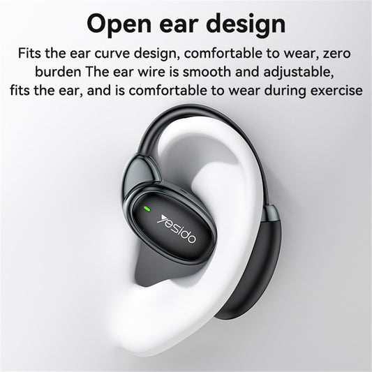 Handsfree Bluetooth Yesido YSP19 WH, TWS, Λευκό
