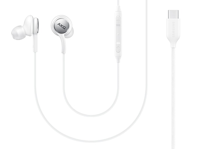 Ακουστικά Handsfree USB-C Samsung EO-IC100, Λευκό EO-IC100BWEGEU