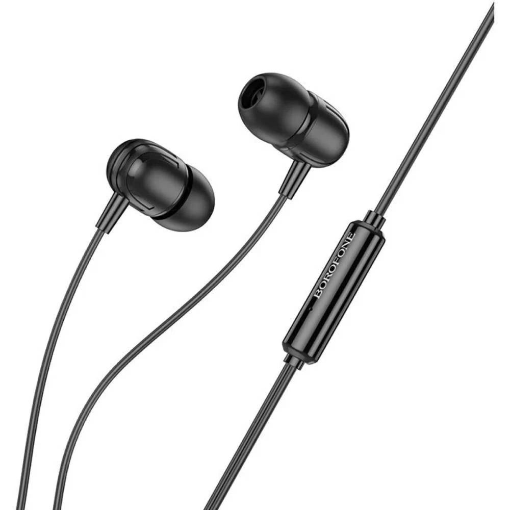 Handsfree USB-C Borofone BM77 Delicious, Μαύρο