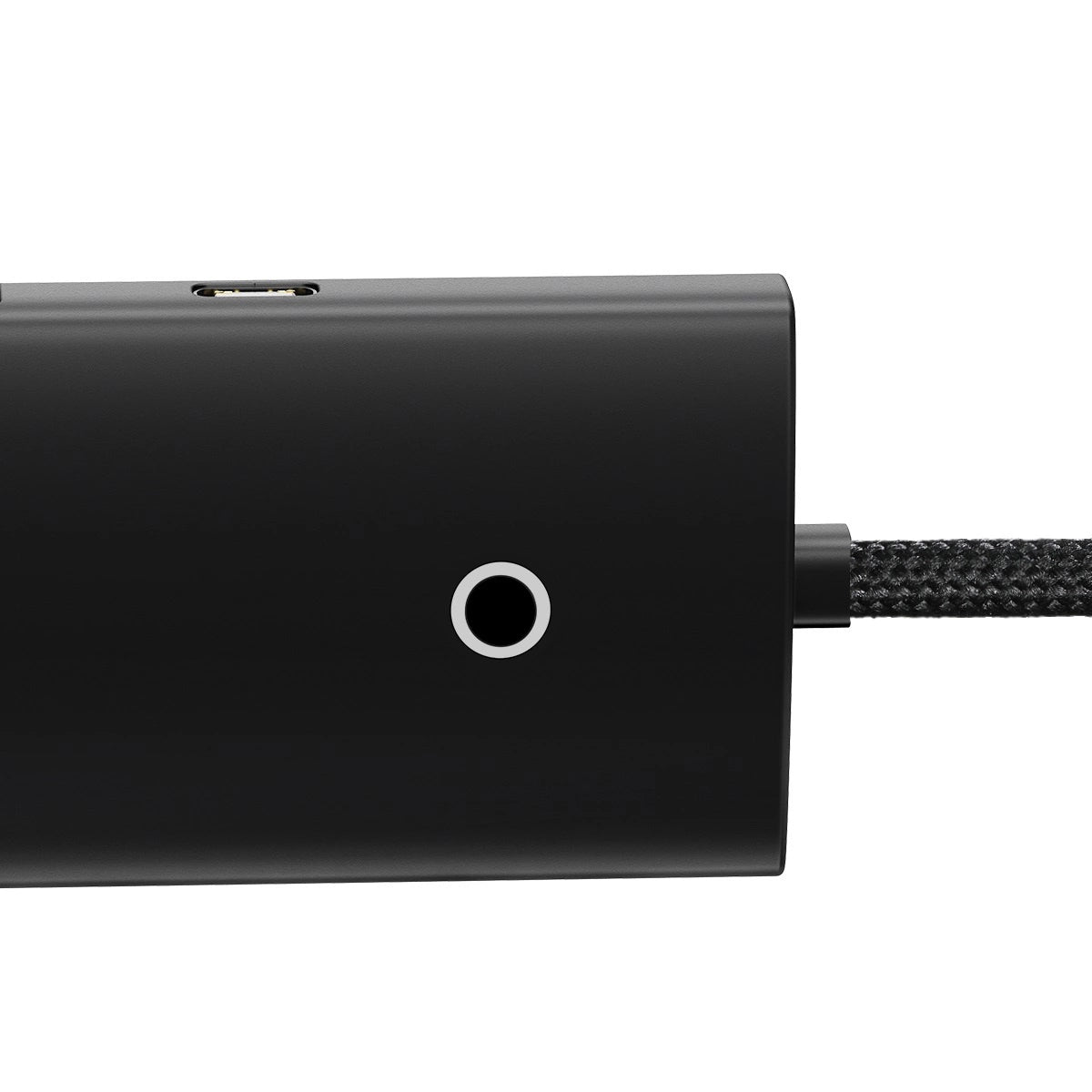 Hub USB Baseus Lite, 4 x USB-A 3.0 - 1 x USB-C, 2m, Μαύρο WKQX030201