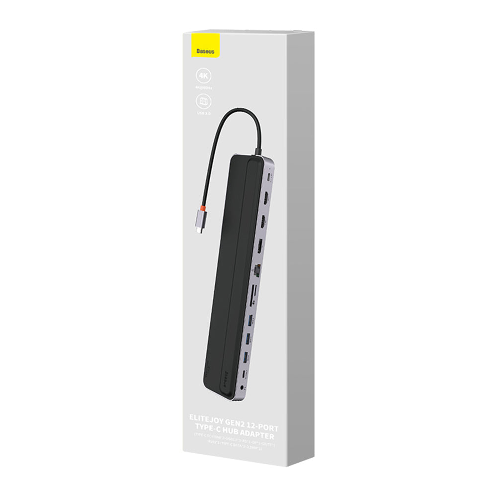 Baseus EliteJoy Gen2 USB-C Hub, 11in1, Black WKSX030213