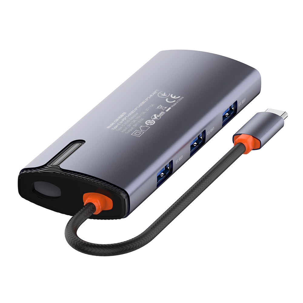 Hub USB-C ColorWay CW-HUB03, 6in1, Ασημί