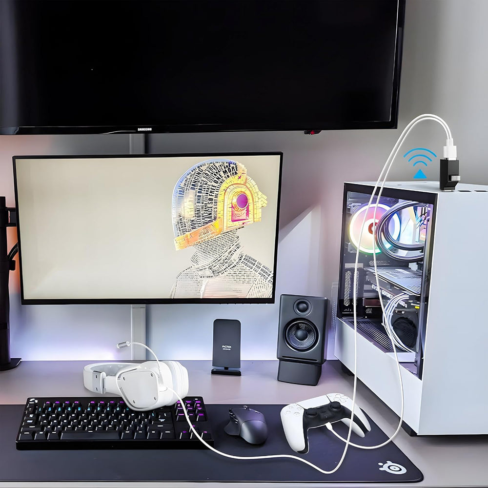 Hub USB-C Techsuit H10 EchoLink, 3 σε 1, Μαύρο