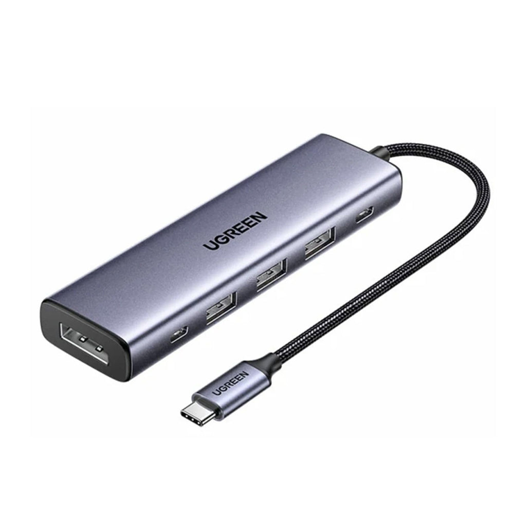 UGREEN CM511 USB-C Hub (75642), 6in1, Gray