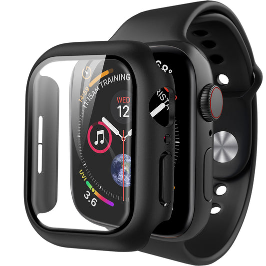 Θήκη Anank Screen Guard για Apple Watch Series 7 41mm, Μαύρη