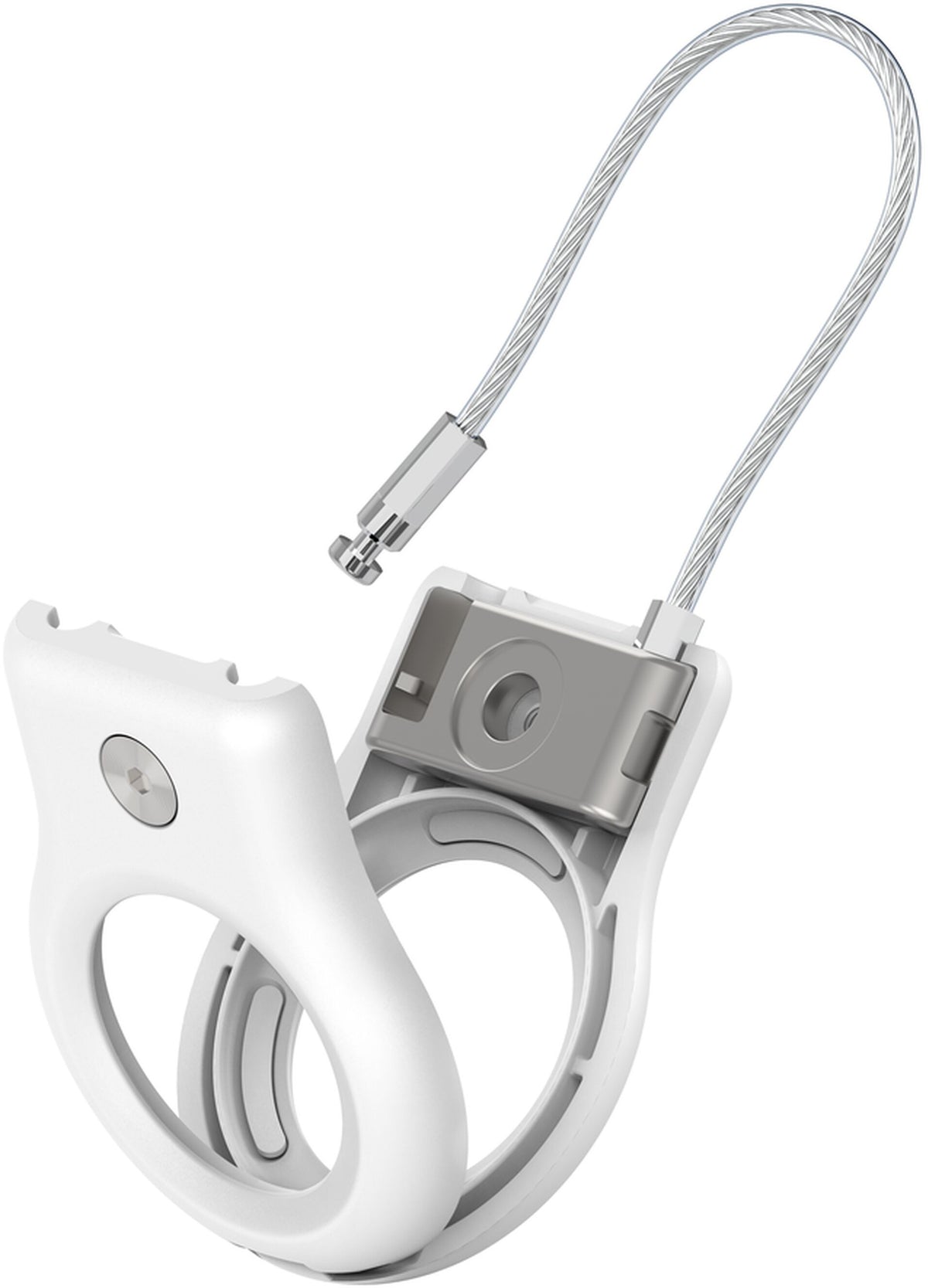 Θήκη Belkin Wire Cable για Apple AirTag, Λευκή MSC009btWH