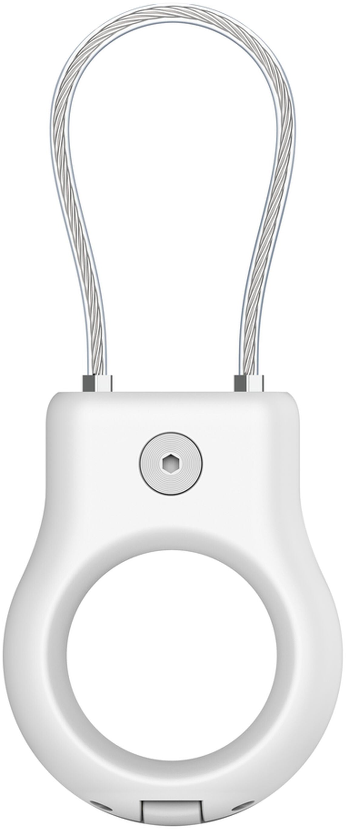 Θήκη Belkin Wire Cable για Apple AirTag, Λευκή MSC009btWH