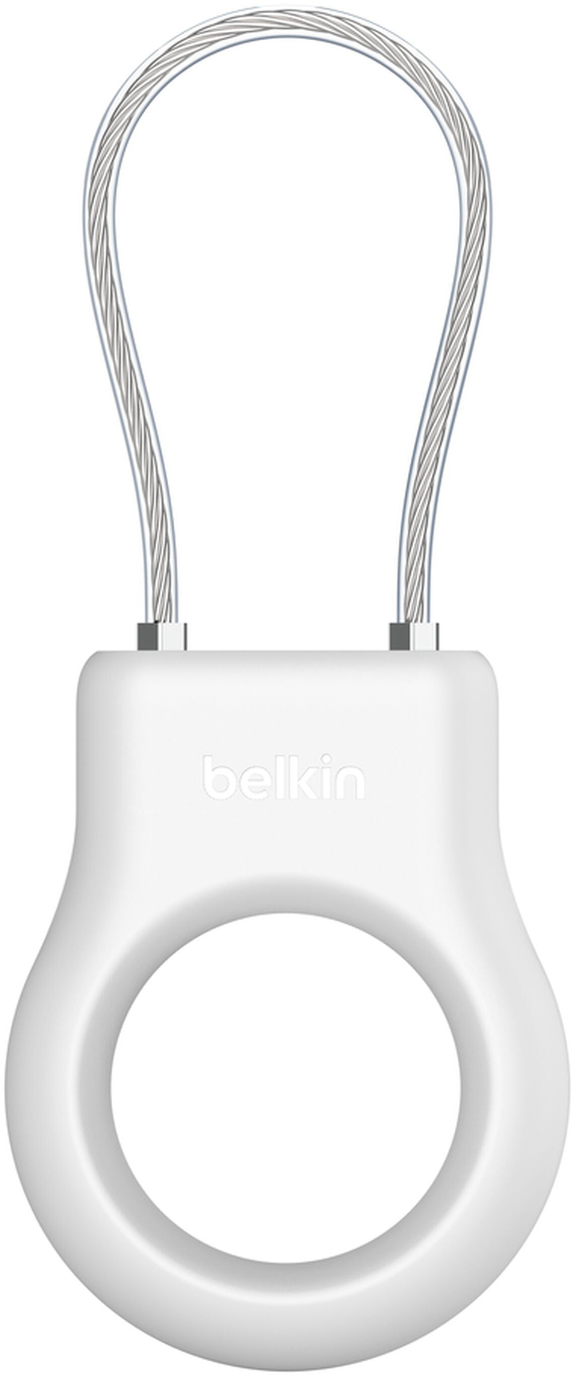 Θήκη Belkin Wire Cable για Apple AirTag, Λευκή MSC009btWH