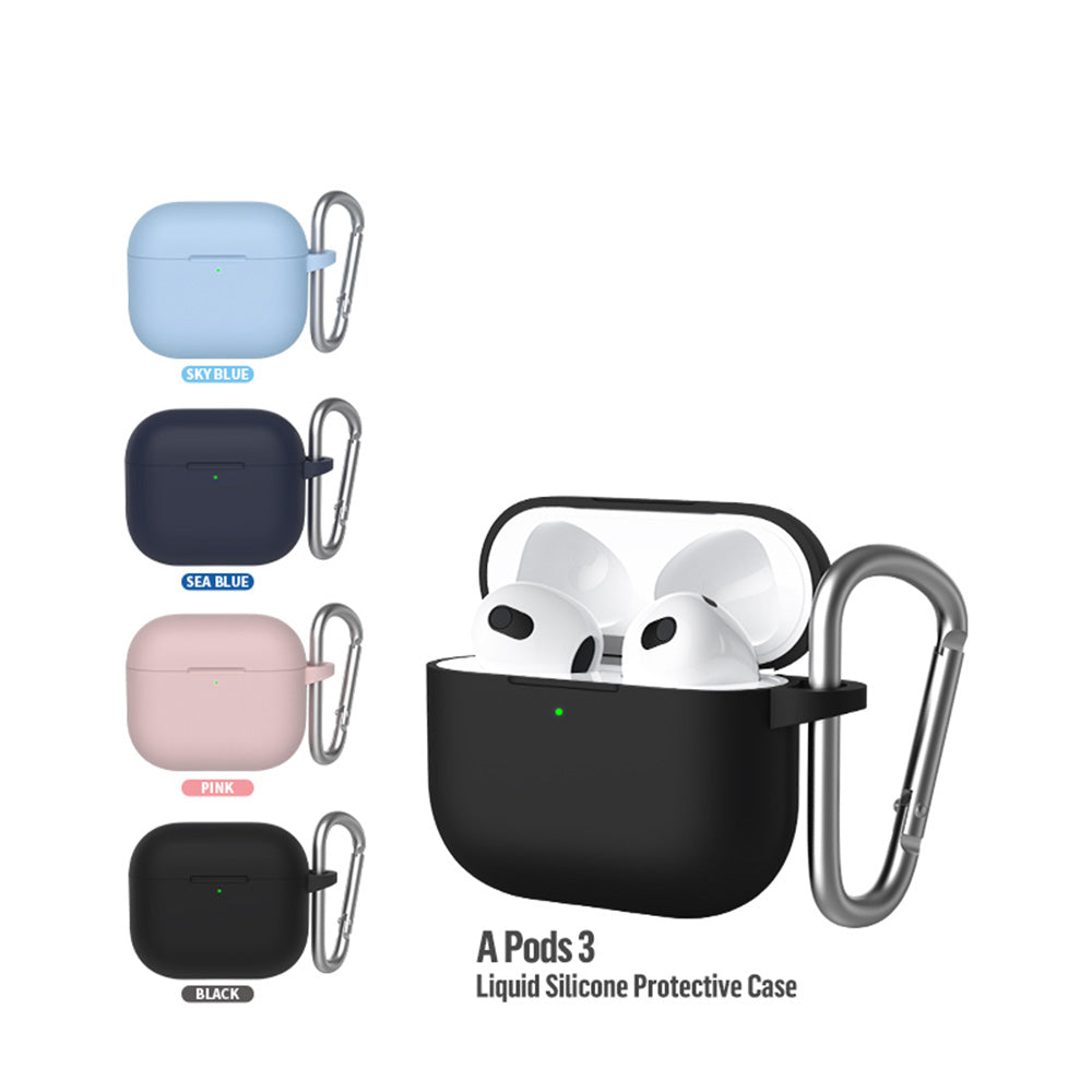 Θήκη Blueo Liquid για Apple AirPods 3, Μπλε