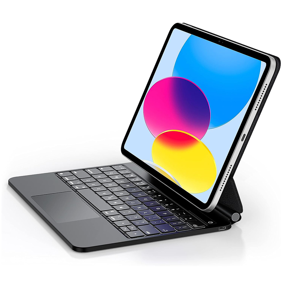 Θήκη με Πληκτρολόγιο για Apple iPad (2025) / (2022), ESR, Rebound, Μαύρη, Επανασφραγισμένη