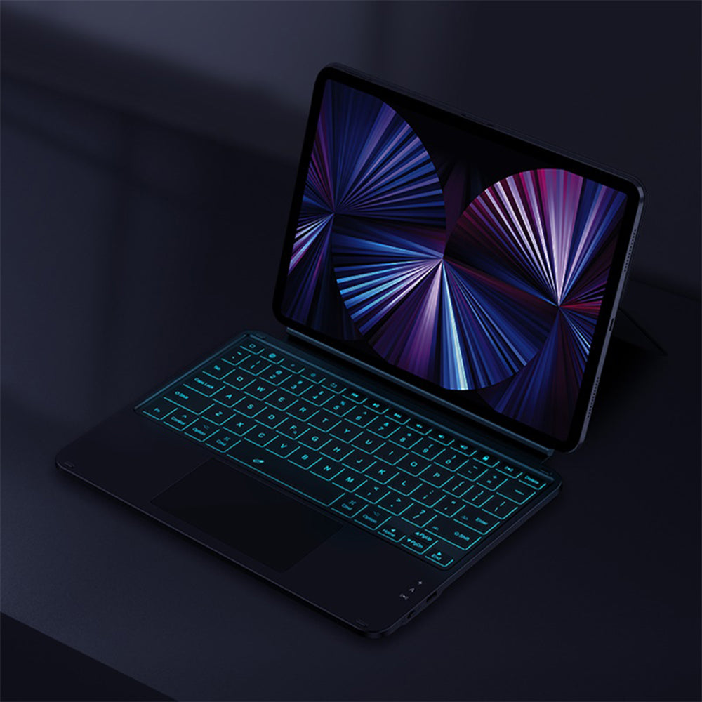 Θήκη με Πληκτρολόγιο για Apple iPad (2022), Baseus, Brilliance, Μαύρη