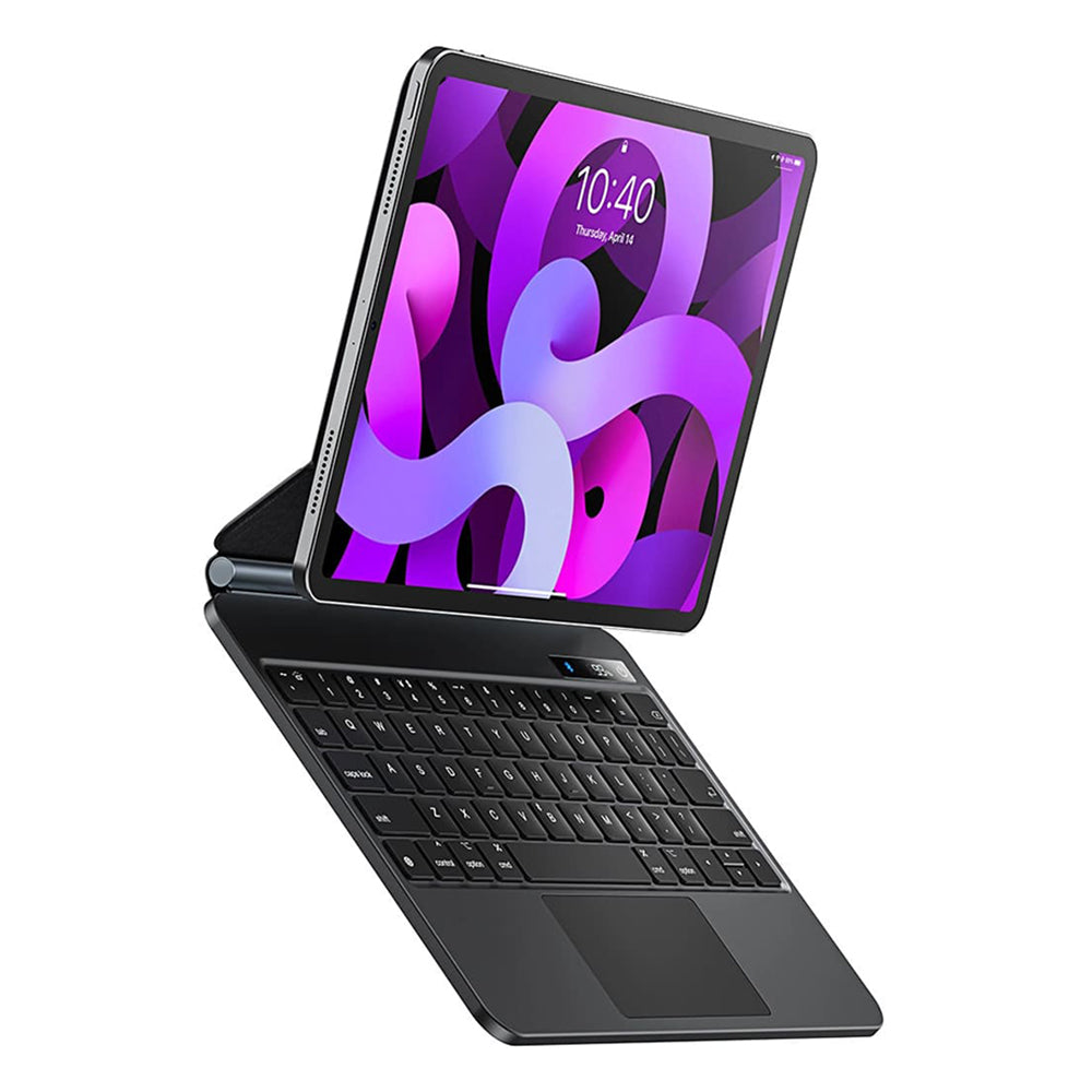 Θήκη με Πληκτρολόγιο για Apple iPad Air (2022) / Air (2020) / Pro 11 (2018), Baseus, Brilliance with Digital Display, Γκρι