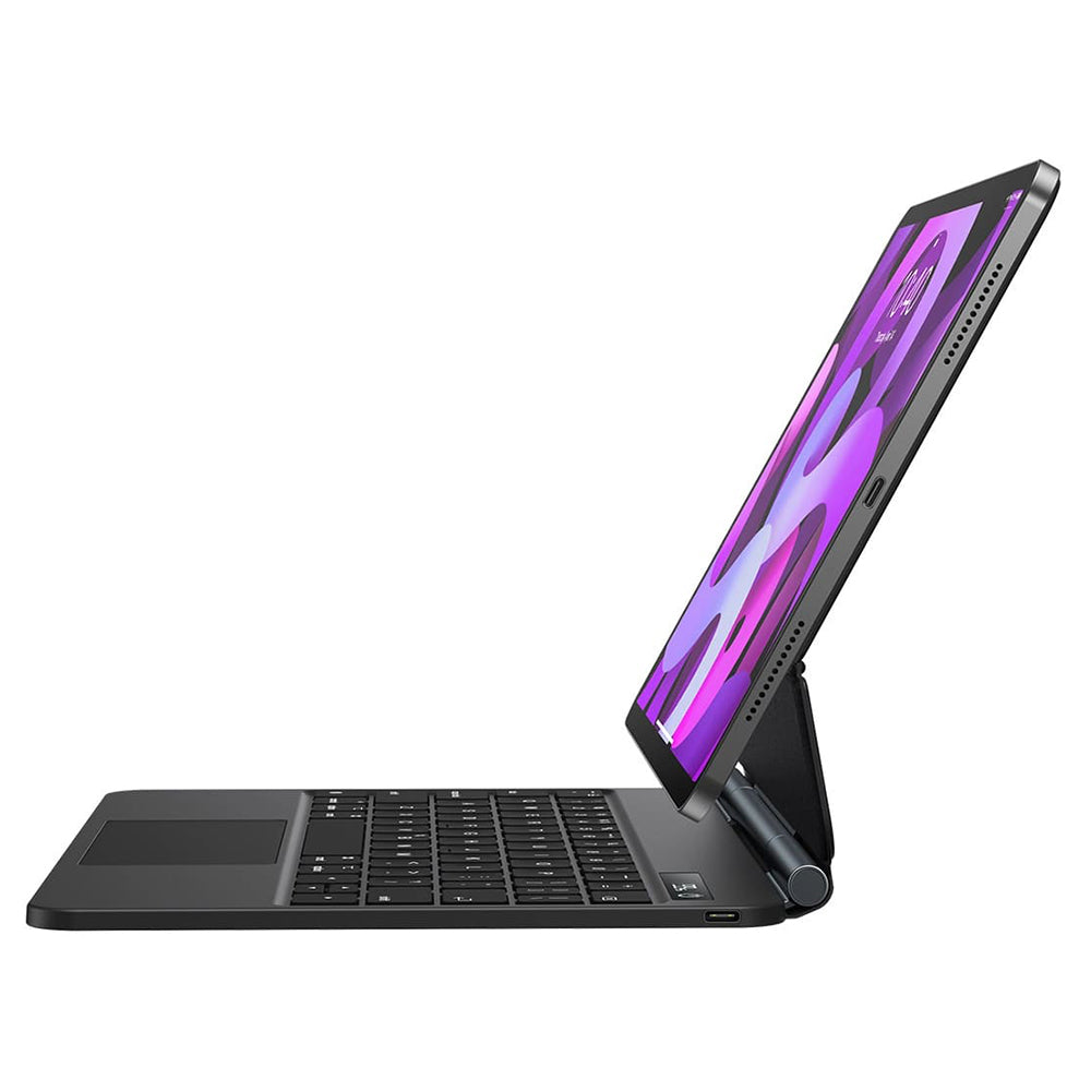 Θήκη με Πληκτρολόγιο για Apple iPad Air (2022) / Air (2020) / Pro 11 (2018), Baseus, Brilliance with Digital Display, Γκρι